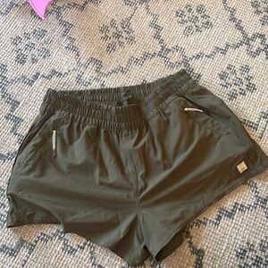 Women’s vuori Olive Green Athletic Shorts